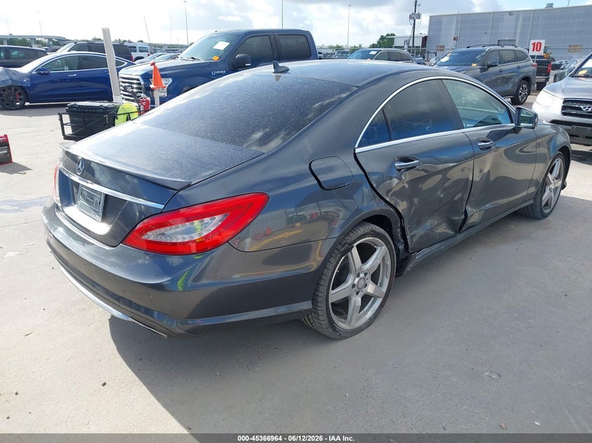 2014 Mercedes-benz Cls-klasse VIN WDDLJ7DB7EA105074 IAAI salvage auction — RIGHT SIDE, Salvage (California), sold $2,750 on 2026-07-09 (photo 4)