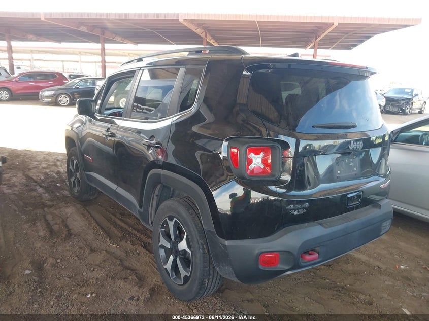 2019 Jeep Renegade VIN ZACNJBC12KPK40891 IAAI salvage auction — NORMAL WEAR, Clear-Dealer Only (Arizona), sold $1,675 on 2026-07-28 (photo 3)