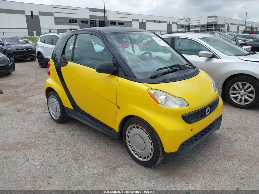 2014 Smart Fortwo VIN WMEEJ3BA8EK781082 IAAI salvage auction — ENGINE DAMAGE, Original (Texas), sold $400 on 2026-09-01 (photo 1)