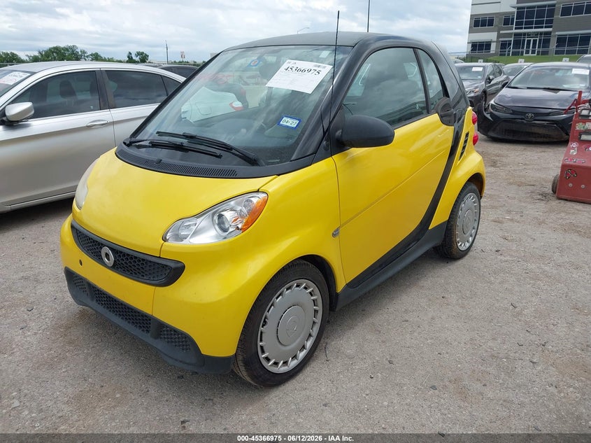 2014 Smart Fortwo VIN WMEEJ3BA8EK781082 IAAI salvage auction — ENGINE DAMAGE, Original (Texas), sold $400 on 2026-09-01 (photo 2)