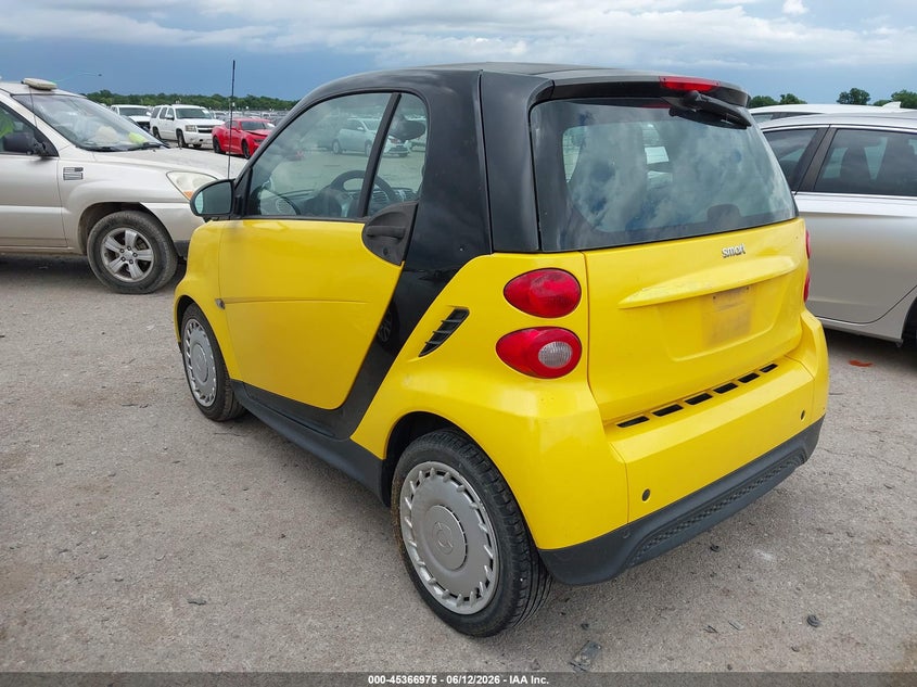 2014 Smart Fortwo VIN WMEEJ3BA8EK781082 IAAI salvage auction — ENGINE DAMAGE, Original (Texas), sold $400 on 2026-09-01 (photo 3)