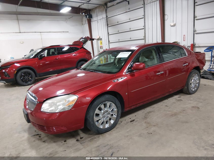 2009 Buick Lucerne VIN 1G4HD57M09U142511 IAAI salvage auction — REAR END, Salvage (Iowa), sold $350 on 2026-07-11 (photo 2)