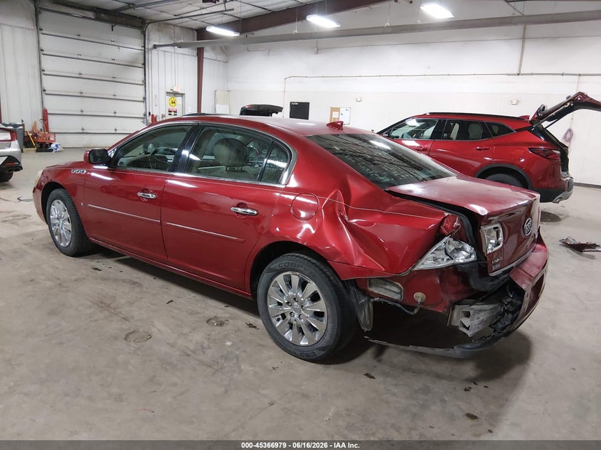 2009 Buick Lucerne VIN 1G4HD57M09U142511 IAAI salvage auction — REAR END, Salvage (Iowa), sold $350 on 2026-07-11 (photo 3)