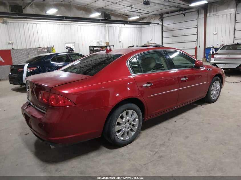 2009 Buick Lucerne VIN 1G4HD57M09U142511 IAAI salvage auction — REAR END, Salvage (Iowa), sold $350 on 2026-07-11 (photo 4)