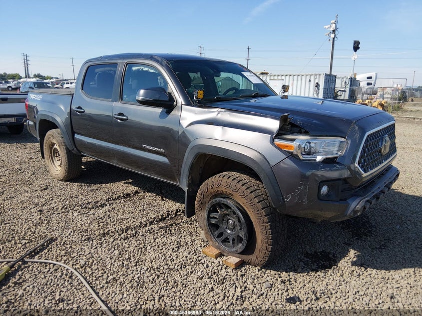 2019 Toyota Tacoma VIN 3TMCZ5AN3KM277851 IAAI salvage auction — ROLLOVER, Salvage Title, sold $8,750 on 2026-08-24 (photo 1)