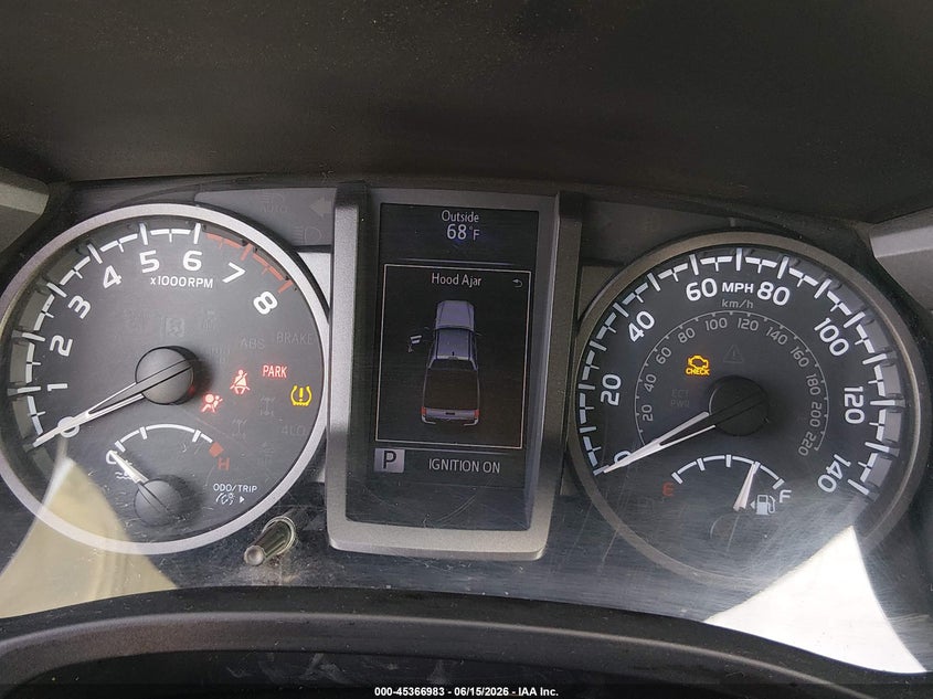 2019 Toyota Tacoma VIN 3TMCZ5AN3KM277851 IAAI salvage auction — ROLLOVER, Salvage Title, sold $8,750 on 2026-08-24 (photo 7)