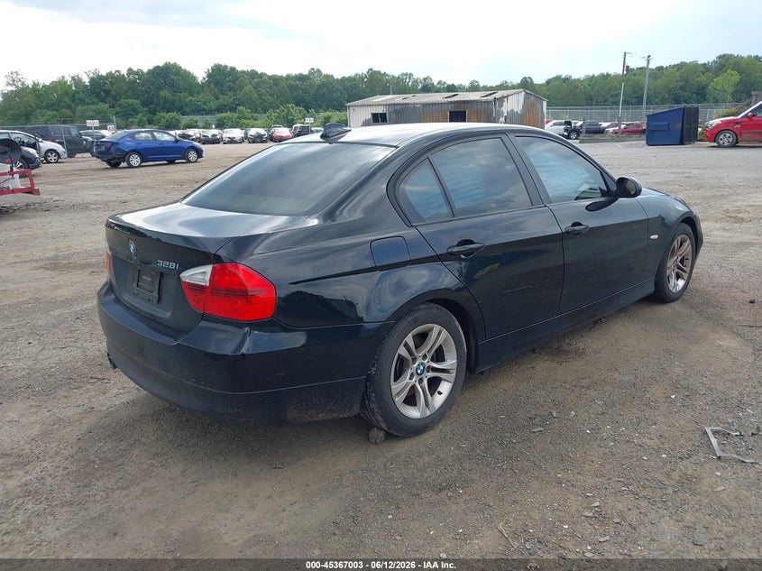 2008 BMW 3er VIN WBAVA335X8KX88584 IAAI salvage auction — FRONT END, Clear (Virginia), sold $25 on 2026-07-30 (photo 4)