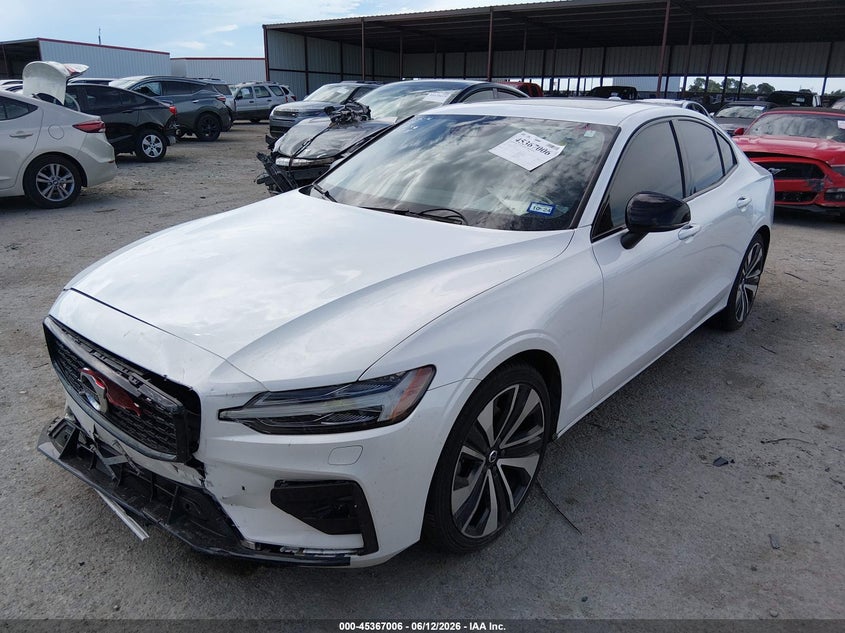 2022 Volvo S60 VIN 7JRL12FZ6NG175669 IAAI salvage auction — FRONT END, Original (Texas), sold $4,525 on 2026-09-22 (photo 2)