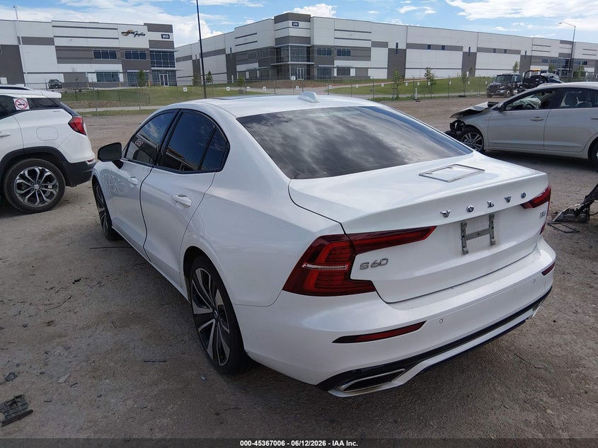 2022 Volvo S60 VIN 7JRL12FZ6NG175669 IAAI salvage auction — FRONT END, Original (Texas), sold $4,525 on 2026-09-22 (photo 3)