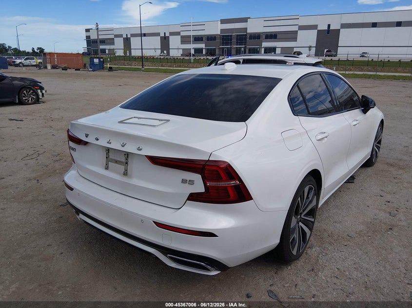 2022 Volvo S60 VIN 7JRL12FZ6NG175669 IAAI salvage auction — FRONT END, Original (Texas), sold $4,525 on 2026-09-22 (photo 4)