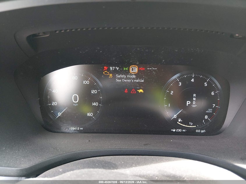 2022 Volvo S60 VIN 7JRL12FZ6NG175669 IAAI salvage auction — FRONT END, Original (Texas), sold $4,525 on 2026-09-22 (photo 7)