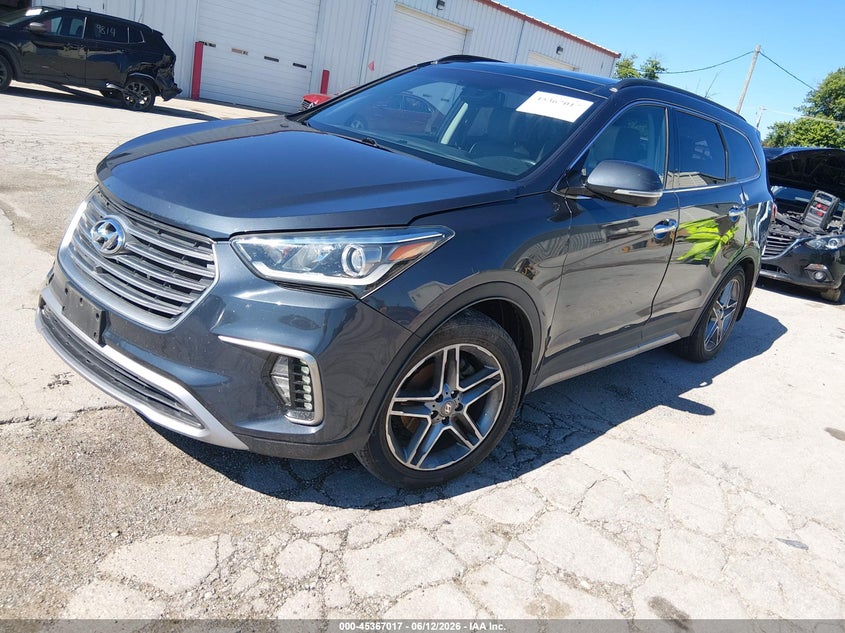 2017 Hyundai Santa fe VIN KM8SRDHF9HU198026 IAAI salvage auction — RIGHT FRONT, Salvage (Illinois), sold $3,900 on 2026-07-28 (photo 2)