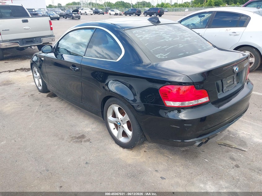 2009 BMW 1 series VIN WBAUP73519VK75757 IAAI salvage auction — NORMAL WEAR, Clear (Tennessee), sold $475 on 2026-07-14 (photo 3)