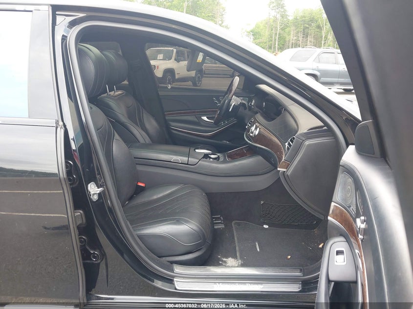 2019 Mercedes-benz S-klasse VIN WDDUG8GB6KA497464 IAAI salvage auction — FRONT END, Mv-907A (New York), sold $10,100 on 2026-07-30 (photo 5)