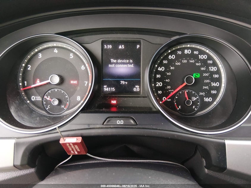 2019 Volkswagen Atlas VIN 1V2LR2CA6KC533635 IAAI salvage auction — REAR END, Salvage Title, sold $3,400 on 2026-08-01 (photo 7)