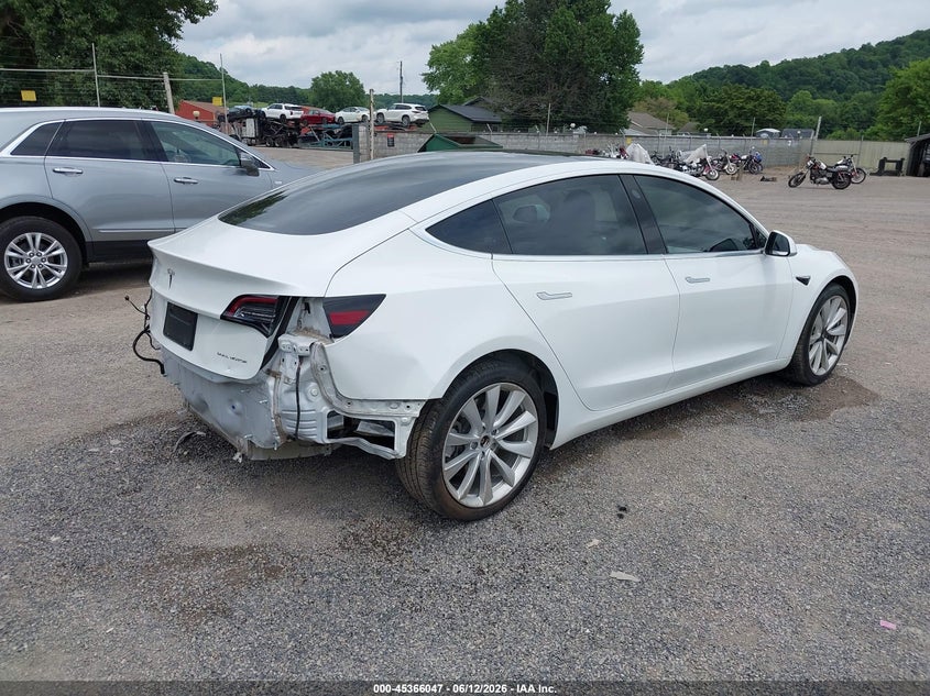 2020 Tesla Model 3 VIN 5YJ3E1EB3LF703757 IAAI salvage auction — REAR END, Salvage (Ohio), sold $11,500 on 2026-07-06 (photo 4)