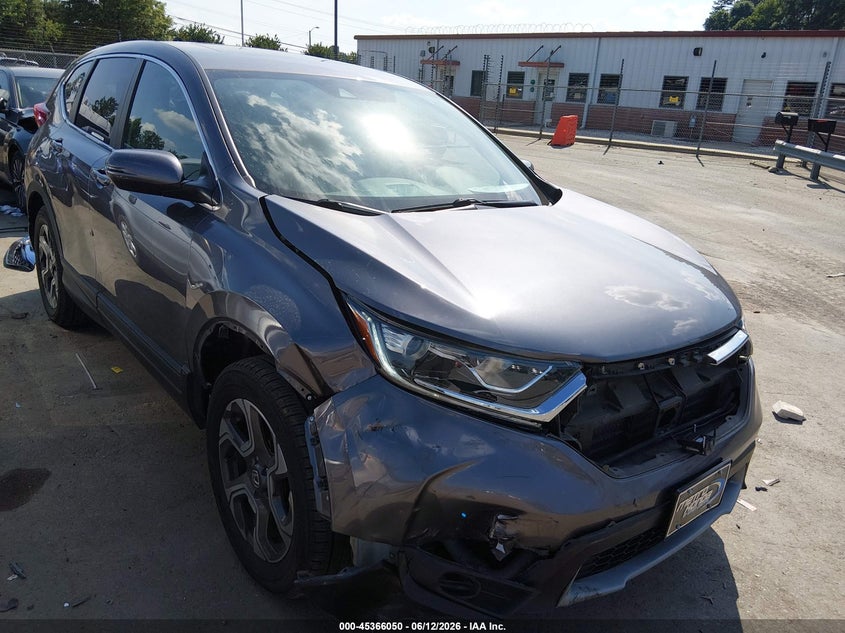 2017 Honda Cr-v VIN 7FARW1H50HE015420 IAAI salvage auction — FRONT END, Salvage (North Carolina), sold $5,000 on 2026-07-29 (photo 1)