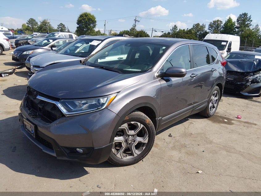 2017 Honda Cr-v VIN 7FARW1H50HE015420 IAAI salvage auction — FRONT END, Salvage (North Carolina), sold $5,000 on 2026-07-29 (photo 2)