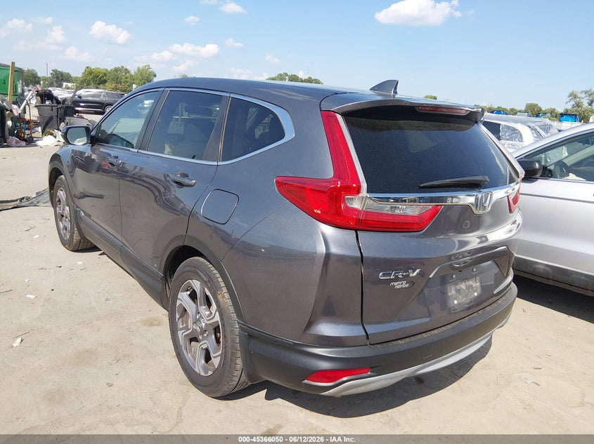2017 Honda Cr-v VIN 7FARW1H50HE015420 IAAI salvage auction — FRONT END, Salvage (North Carolina), sold $5,000 on 2026-07-29 (photo 3)