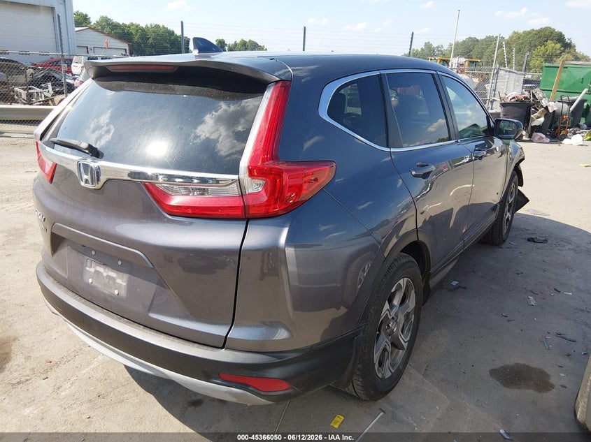 2017 Honda Cr-v VIN 7FARW1H50HE015420 IAAI salvage auction — FRONT END, Salvage (North Carolina), sold $5,000 on 2026-07-29 (photo 4)