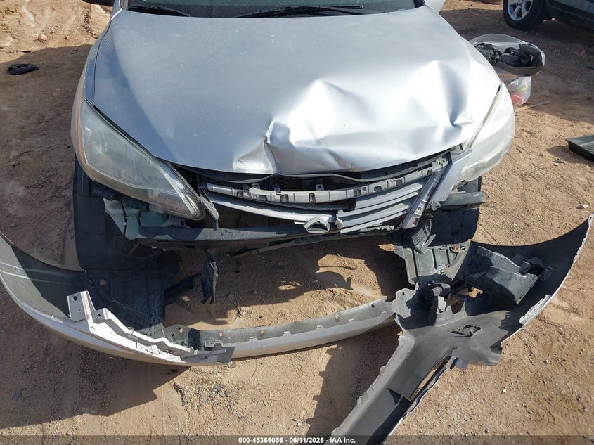 2014 Nissan Sentra VIN 3N1AB7AP9EY237654 IAAI salvage auction — FRONT END, Salvage (Arizona), sold $650 on 2026-07-09 (photo 6)