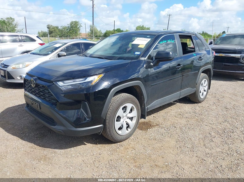 2025 Toyota Rav4 VIN 2T3H1RFV7SW406895 IAAI salvage auction — HAIL, Original (Texas), sold $10,600 on 2026-09-01 (photo 2)