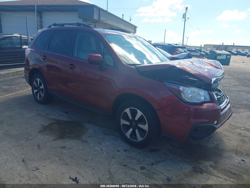 2017 Subaru Forester VIN JF2SJAECXHH509249 IAAI salvage auction — FRONT END, Salvage Title, sold $925 on 2026-07-30 (photo 1)