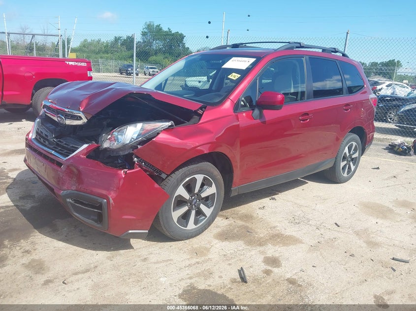 2017 Subaru Forester VIN JF2SJAECXHH509249 IAAI salvage auction — FRONT END, Salvage Title, sold $925 on 2026-07-30 (photo 2)