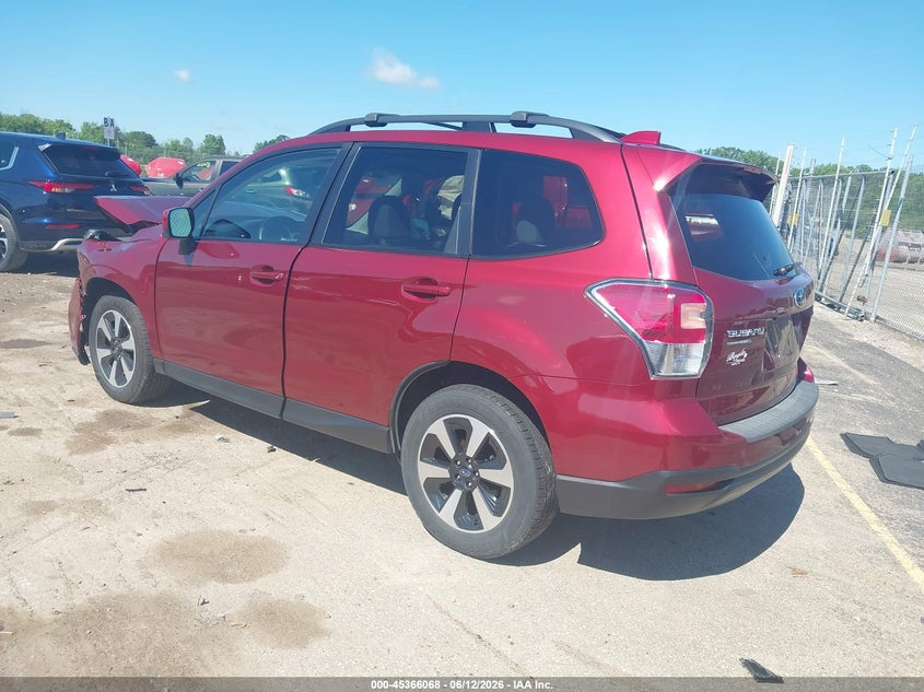 2017 Subaru Forester VIN JF2SJAECXHH509249 IAAI salvage auction — FRONT END, Salvage Title, sold $925 on 2026-07-30 (photo 3)
