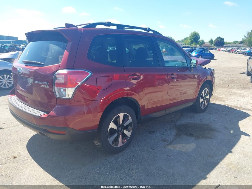 2017 Subaru Forester VIN JF2SJAECXHH509249 IAAI salvage auction — FRONT END, Salvage Title, sold $925 on 2026-07-30 (photo 4)