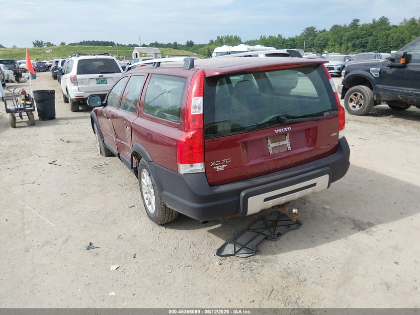 2007 Volvo Xc70 VIN YV4SZ592971279689 IAAI salvage auction — LEFT SIDE, Salvage (New Hampshire), sold $300 on 2026-08-12 (photo 3)