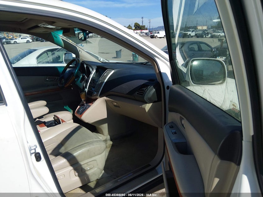 2008 Lexus Rx 400h VIN JTJGW31U182850555 IAAI salvage auction — LEFT REAR, Salvage (California), sold $1,500 on 2026-07-29 (photo 5)
