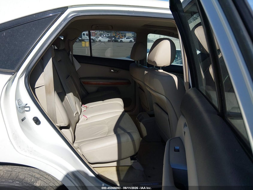 2008 Lexus Rx 400h VIN JTJGW31U182850555 IAAI salvage auction — LEFT REAR, Salvage (California), sold $1,500 on 2026-07-29 (photo 8)