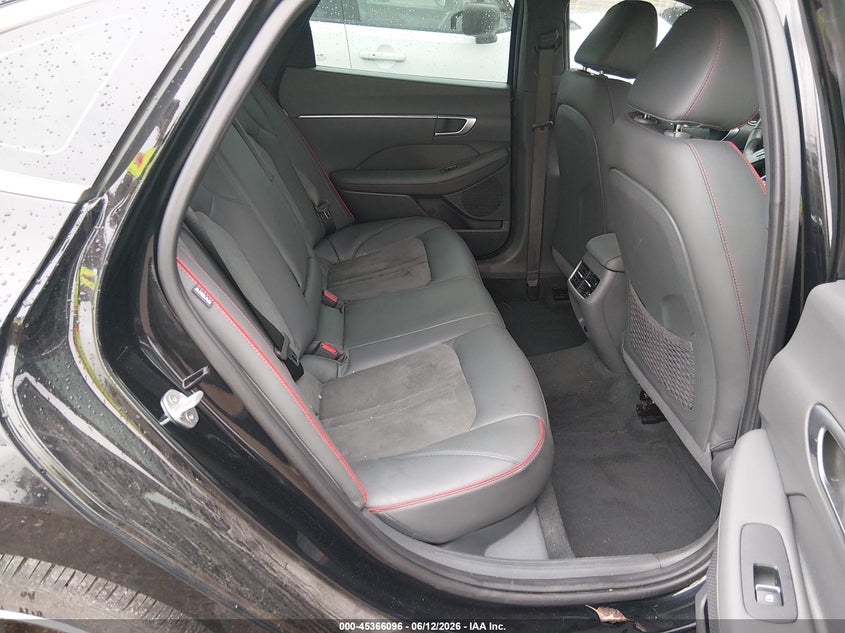 2022 Hyundai Sonata VIN 5NPEJ4J29NH139676 IAAI salvage auction — FRONT END, Salvage Title, sold $4,300 on 2026-07-16 (photo 8)