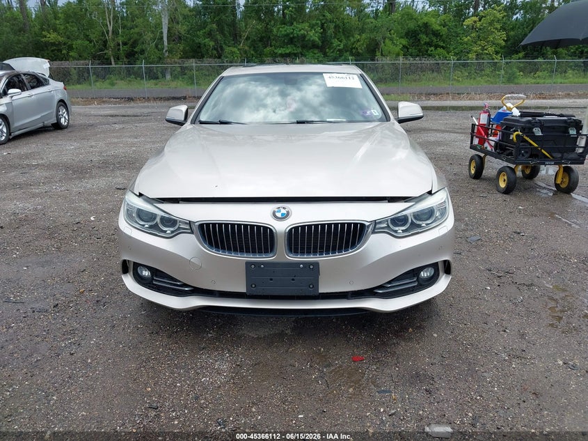 2015 BMW 4er VIN WBA3N9C56FK246331 IAAI salvage auction — WATER/FLOOD, Rebuildable (Florida), sold $300 on 2026-07-28 (photo 6)