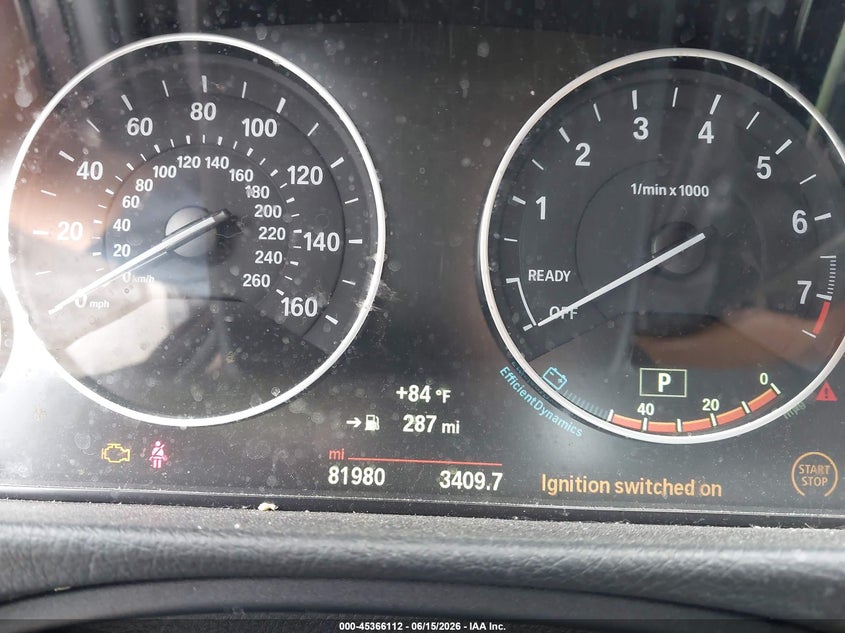 2015 BMW 4er VIN WBA3N9C56FK246331 IAAI salvage auction — WATER/FLOOD, Rebuildable (Florida), sold $300 on 2026-07-28 (photo 7)