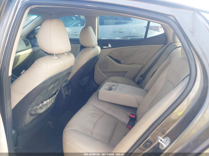 2015 Kia Optima VIN 5XXGN4A70FG401946 IAAI salvage auction — NORMAL WEAR, Original (Texas), sold $625 on 2026-07-24 (photo 8)