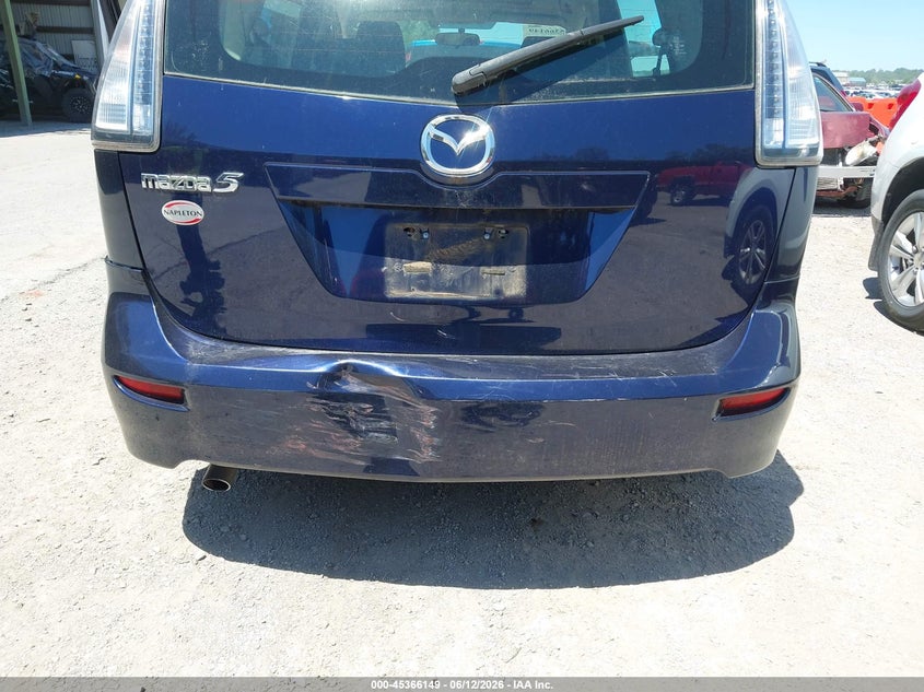 2010 Mazda 5 VIN JM1CR2W35A0370152 IAAI salvage auction — NORMAL WEAR, Clear (Kansas), sold $25 on 2026-07-08 (photo 6)