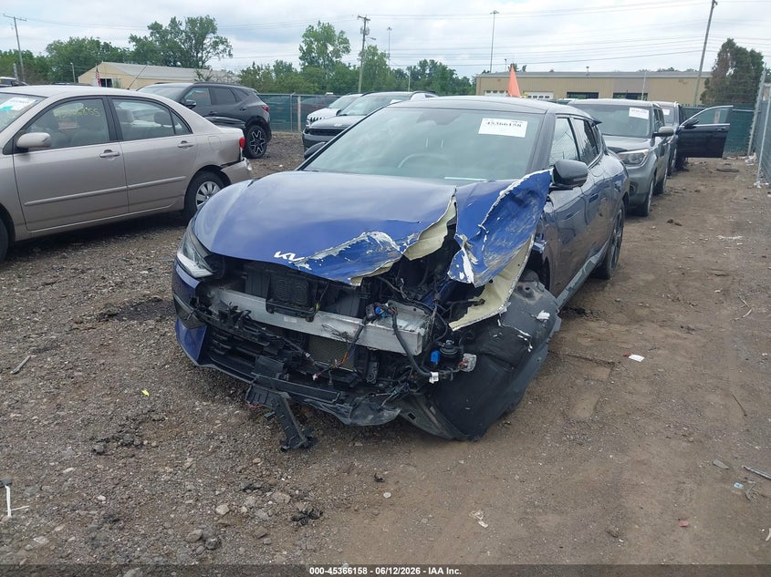 2022 Kia Ev6 VIN KNDC4DLC3N5067040 IAAI salvage auction — FRONT END, Salvage (Ohio), sold $7,700 on 2026-07-10 (photo 6)