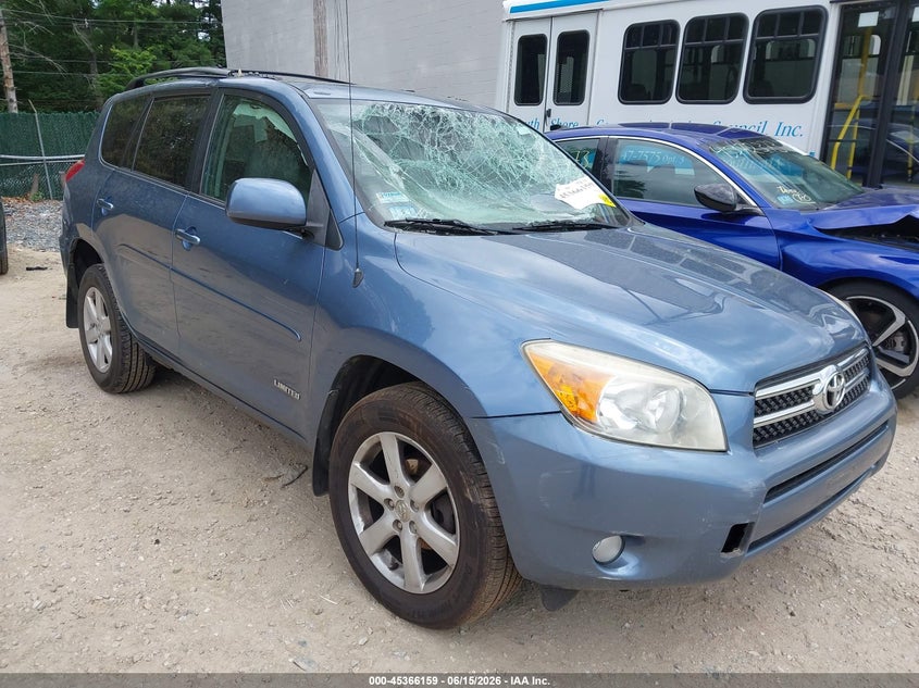2007 Toyota Rav4 VIN JTMBD31V876041606 IAAI salvage auction — LEFT REAR, Salvage (Massachusetts), sold $25 on 2026-07-28 (photo 1)