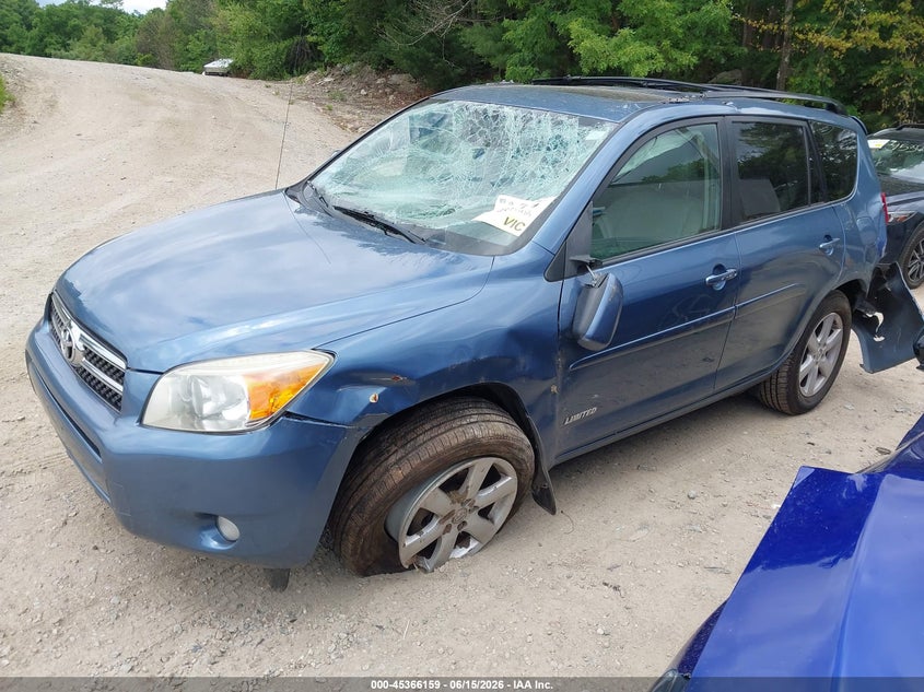 2007 Toyota Rav4 VIN JTMBD31V876041606 IAAI salvage auction — LEFT REAR, Salvage (Massachusetts), sold $25 on 2026-07-28 (photo 2)