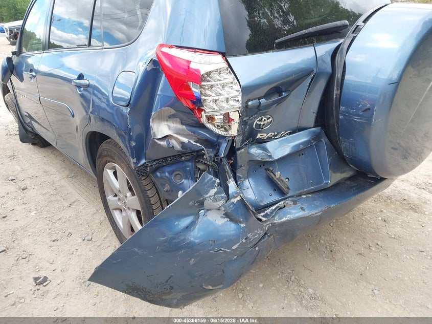 2007 Toyota Rav4 VIN JTMBD31V876041606 IAAI salvage auction — LEFT REAR, Salvage (Massachusetts), sold $25 on 2026-07-28 (photo 6)