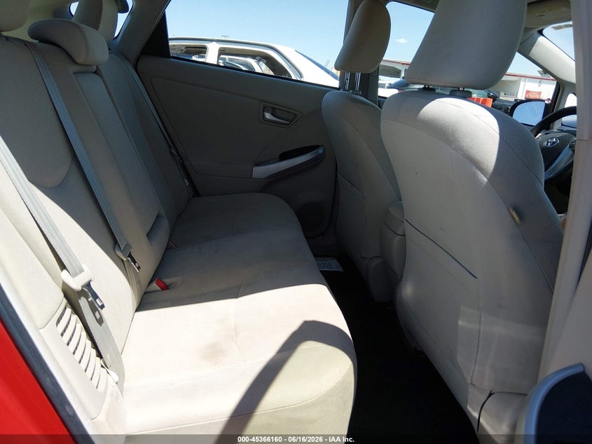 2012 Toyota Prius VIN JTDKN3DU9C5469121 IAAI salvage auction — NORMAL WEAR, Clear (Arizona), sold $2,000 on 2026-07-31 (photo 8)