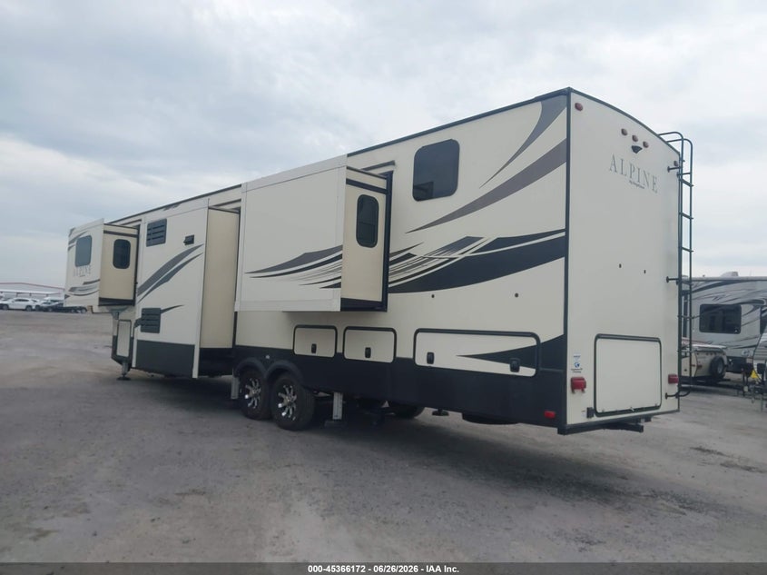 2020 Keystone Alpine VIN 4YDF3702XLE780055 IAAI salvage auction — ROOF, Clear (Arkansas), sold $18,000 on 2026-08-05 (photo 3)