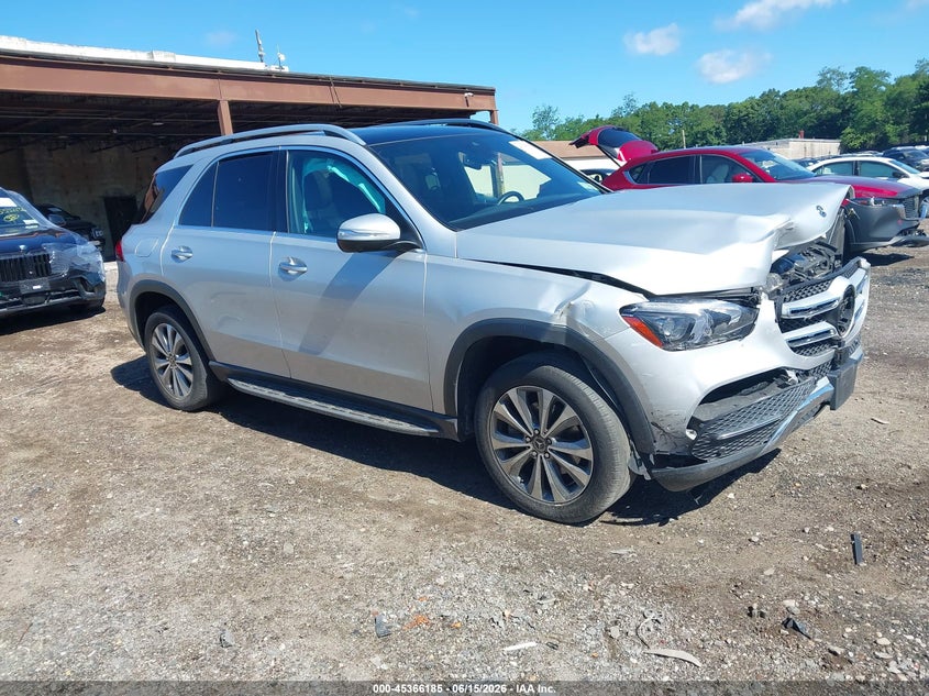 2020 Mercedes-benz Gle VIN 4JGFB4KB6LA090808 IAAI salvage auction — FRONT END, Wait Title, sold $12,100 on 2026-08-01 (photo 1)