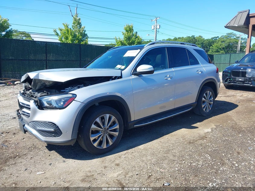 2020 Mercedes-benz Gle VIN 4JGFB4KB6LA090808 IAAI salvage auction — FRONT END, Wait Title, sold $12,100 on 2026-08-01 (photo 2)