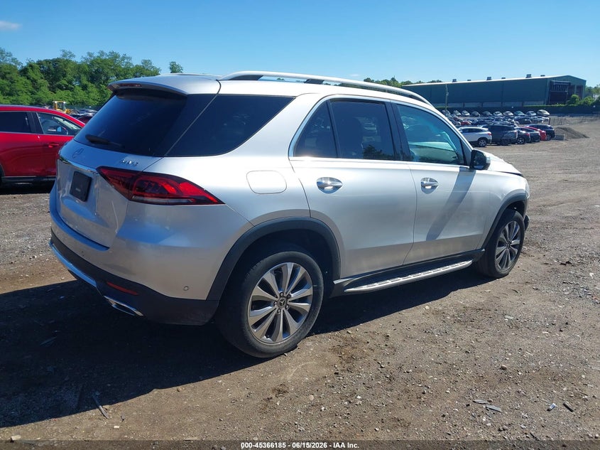 2020 Mercedes-benz Gle VIN 4JGFB4KB6LA090808 IAAI salvage auction — FRONT END, Wait Title, sold $12,100 on 2026-08-01 (photo 4)