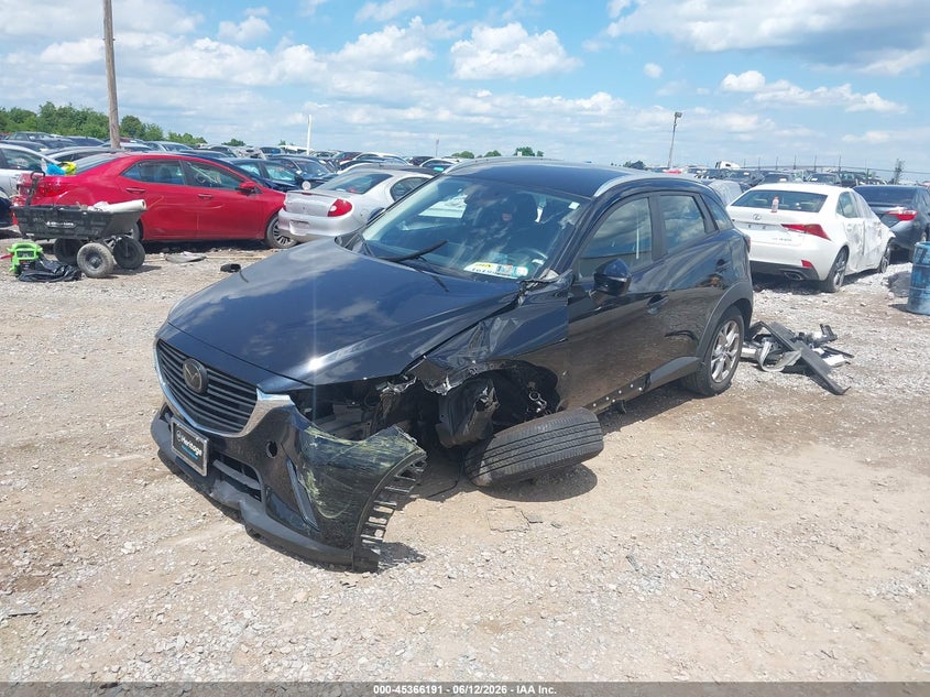 2021 Mazda Cx-3 VIN JM1DKFB71M1516621 IAAI salvage auction — LEFT FRONT, Salvage Title, sold $1,950 on 2026-07-15 (photo 2)