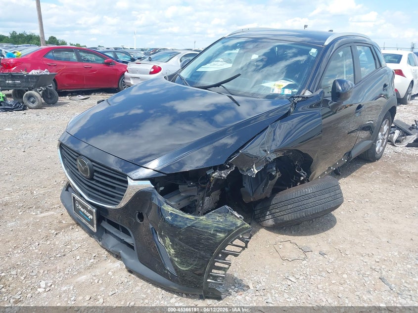 2021 Mazda Cx-3 VIN JM1DKFB71M1516621 IAAI salvage auction — LEFT FRONT, Salvage Title, sold $1,950 on 2026-07-15 (photo 6)