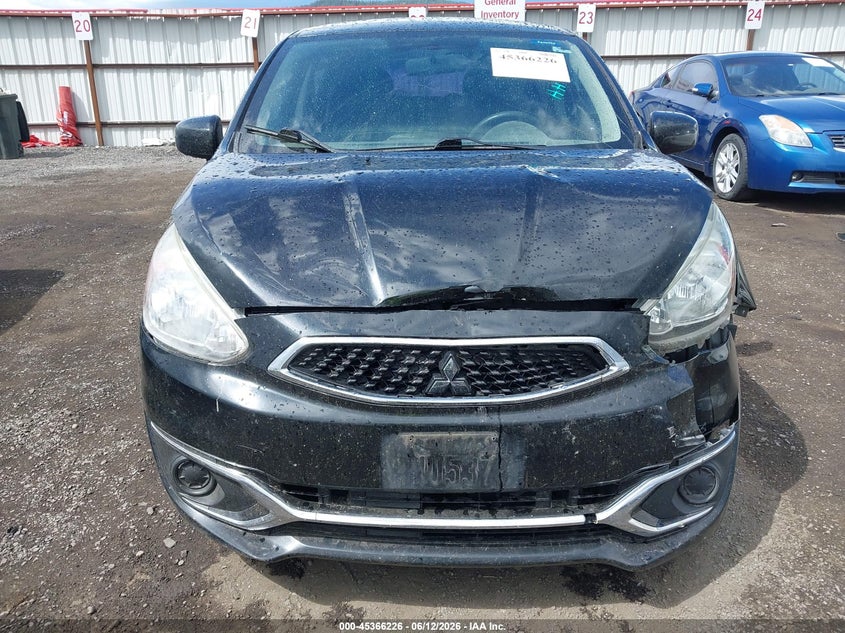 2017 Mitsubishi Mirage VIN ML32A3HJXHH016971 IAAI salvage auction — FRONT END, Salvage Title, sold $375 on 2026-07-14 (photo 6)